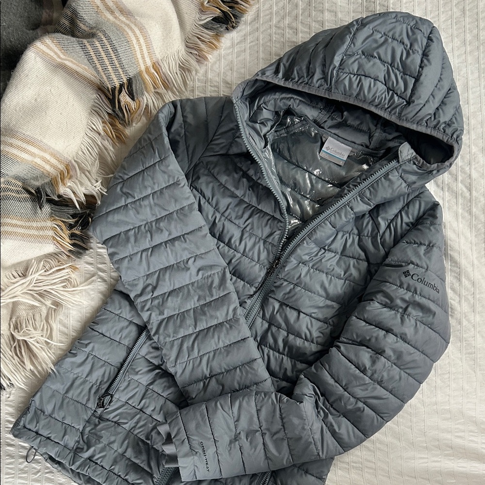 Columbia Omni Heat Packable Puffer Jacket with Hood